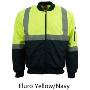 HL11469M High-Vis Flying Jacket With Reflective Tape