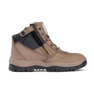 MONGREL ZIPSIDER NON-SAFETY SOFT TOE WORK BOOTS