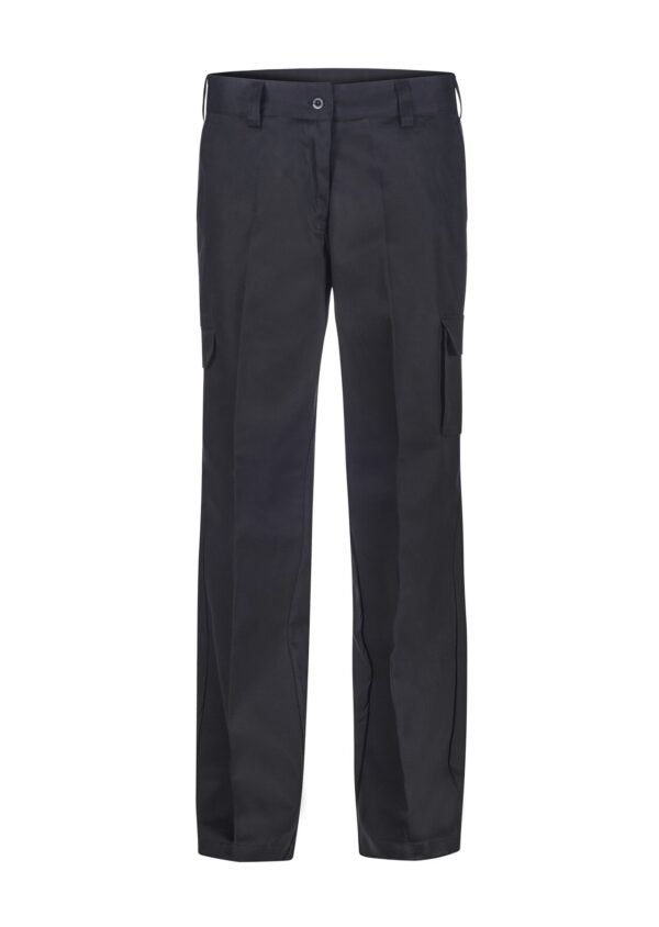 LADIES MID WEIGHT CARGO COTTON DRILL TROUSER