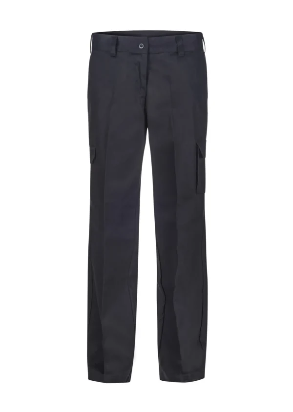 LADIES CARGO TROUSER    LADIES MID WEIGHT CARGO COTTON DRILL TROUSER - Image 3