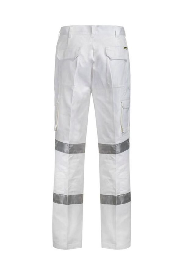 REFLETIVE CARGO COTTON DRILL TROUSER