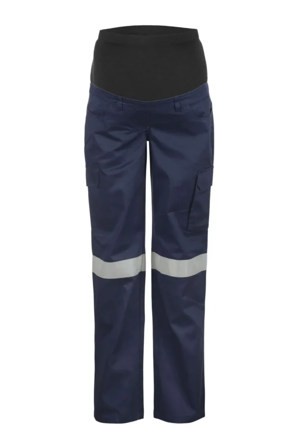 MATERNITY CARGO REFLECTIVE COTTON DRILL TROUSER
