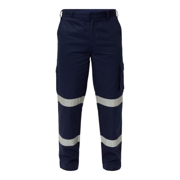 REFLECTIVE MID-WIGHT CARGO COTTON DRILL TROUSER