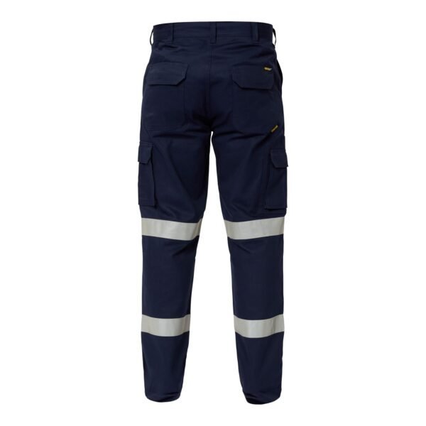 REFLECTIVE MID-WIGHT CARGO COTTON DRILL TROUSER - Image 4