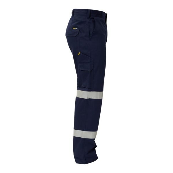 REFLECTIVE MID-WIGHT CARGO COTTON DRILL TROUSER - Image 2