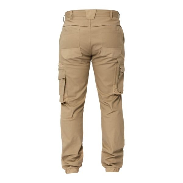 STRETCH CARGO PANTS WITH ELASTICISED HEM - Image 3