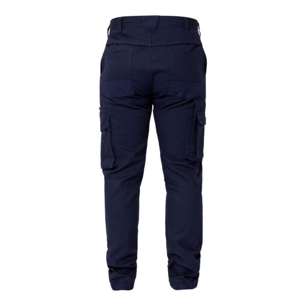 STRETCH CARGO PANTS WITH ELASTICISED HEM - Image 4