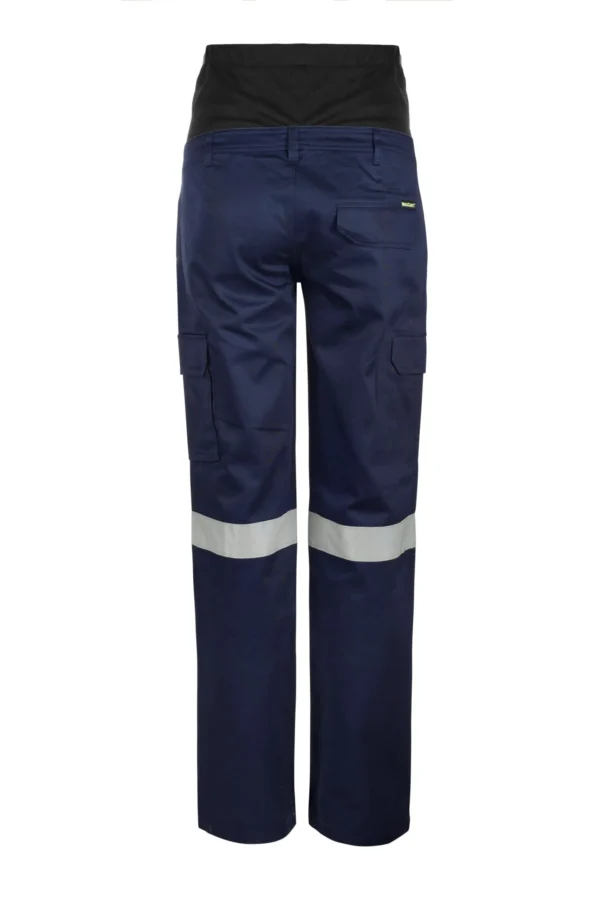 MATERNITY CARGO REFLECTIVE COTTON DRILL TROUSER - Image 3
