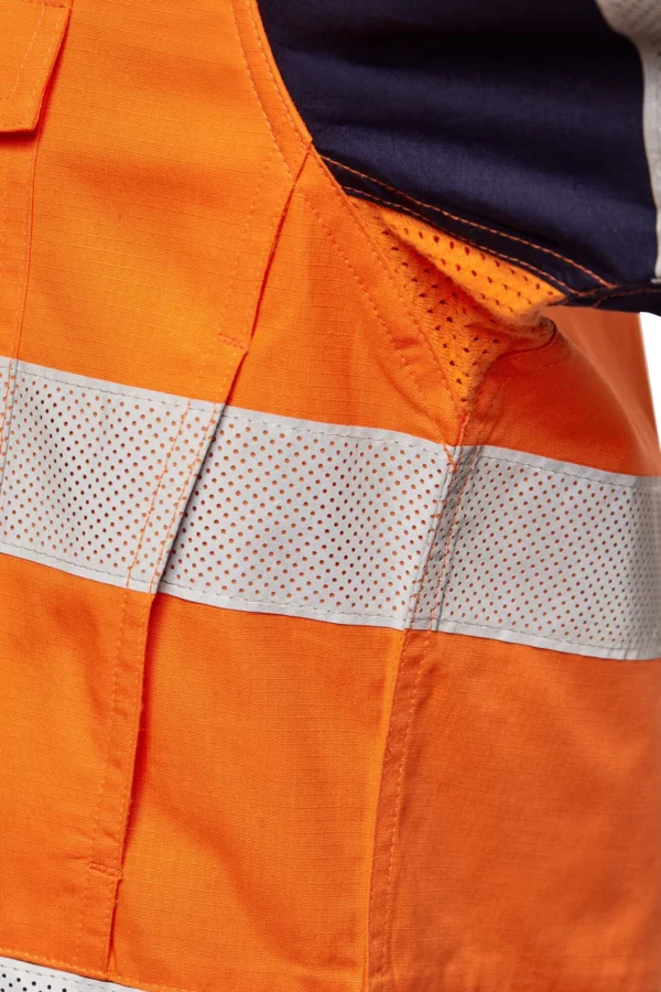 HI VIS LONG SLEEVES VENTED RIPSTOP SHIRT - Image 7