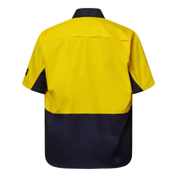 HI VIS SHORT SLEEVE VENTED RIPSTOP SHIRT - Image 5