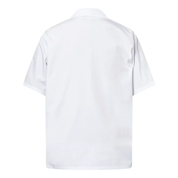 SHORT SLEEVE FOOD INDUSTRY JACSHIRT WITH MODESTY INSERT - Image 3