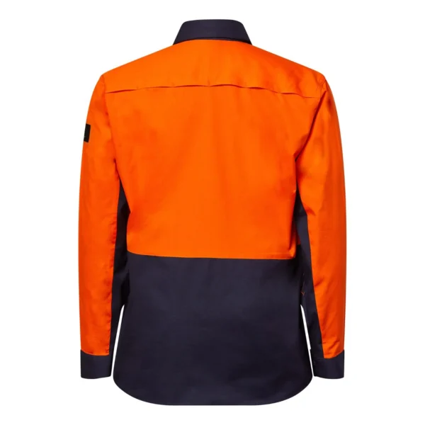 HI VIS LONG SLEEVES VENTED RIPSTOP SHIRT - Image 3