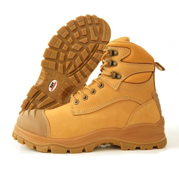 ZAY WORKWEAR Steel Toe Work Boots - Durable, Comfortable Safety Boots for Mens - Image 4