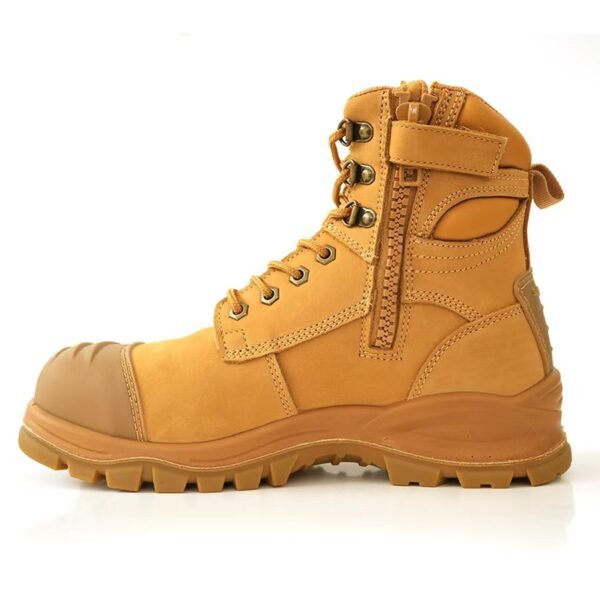 ZAY WORKWEAR Steel Toe Work Boots - Durable, Comfortable Safety Boots for Mens - Image 3