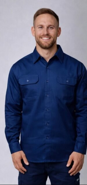 C/DRILL WORK L/S SHIRT