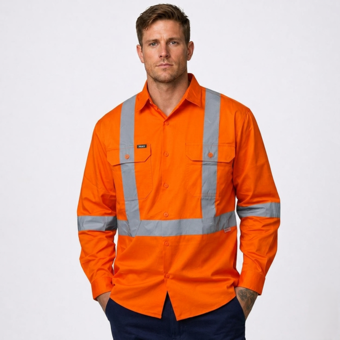 C/DRILL SHIRTS WITH X BACK TAPE