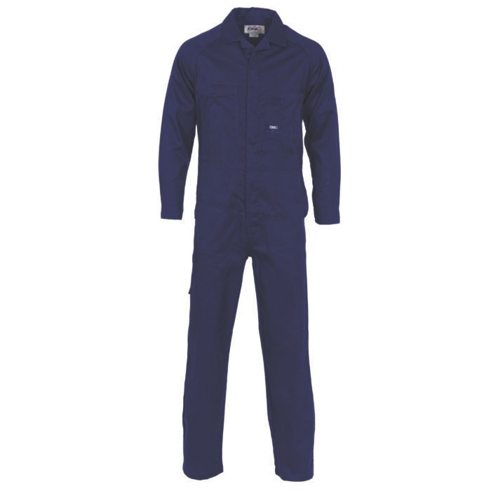 Lightweight Cool-Breeze Cotton Drill Coverall - Breathable Work Overalls