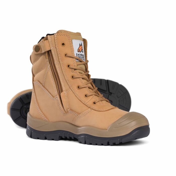 High Leg Zipsider Safety Boots with Scuff Cap - Model 451