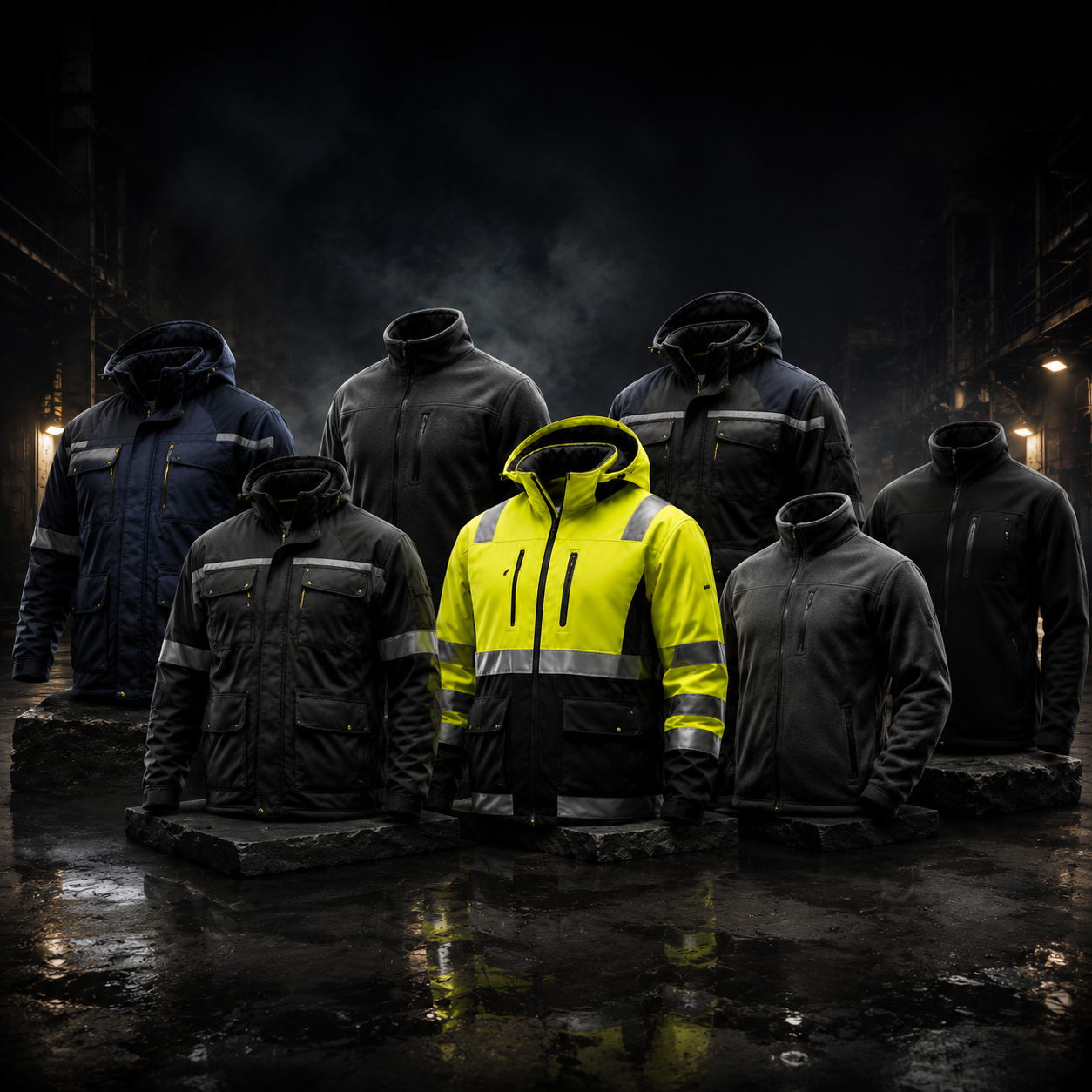 Work Jackets and Fleece