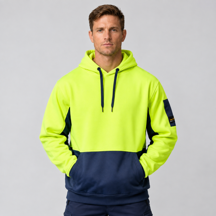 Hi-Vis Safety Work Hoodie | High Visibility Outerwear