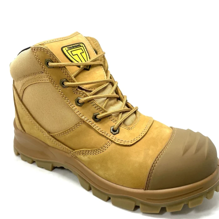 TOUGHMATE ZipperSide Steel Toe Safety Boots - AS Standard Side-Zip Boot