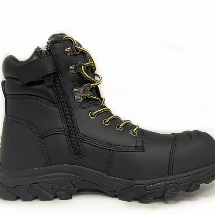 TOUGHMATE WARRIOR ZipperSide Composite Toe Boots - OZ Standard Zip Boot